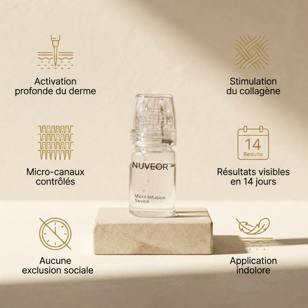 Activation Dermique Ciblée™ | Micro-infusion à domicile